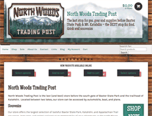 Tablet Screenshot of nwoodstradingpost.com